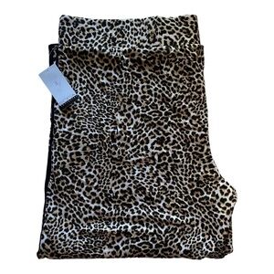 NWT-SOFIA INTIMATES-LEOPARD PRINT LOUNGE PANTS-SIZE 3X